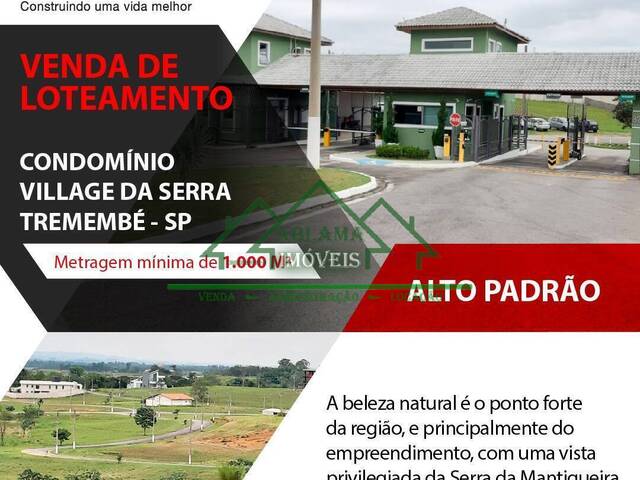 #ABT0031 - Terreno em condomínio para Venda em Taubaté - SP
