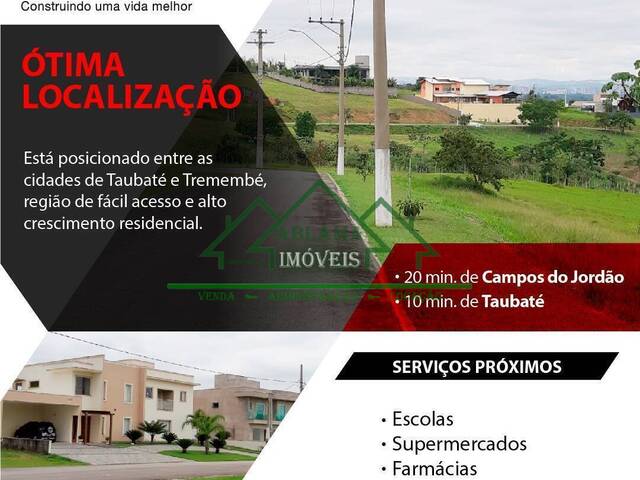 #ABT0031 - Terreno em condomínio para Venda em Taubaté - SP